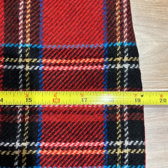 NWOT L.L. Bean women's size 6 wool plaid skirt - Picture 6 of 9